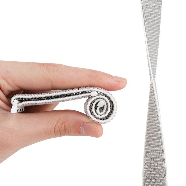 imoshion Bracelet en nylon Samsung Galaxy Watch 4 / 5 / 6 / 7 / FE (20 mm) - Blanc