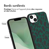 imoshion Coque Design iPhone 14 Plus - Green Leopard