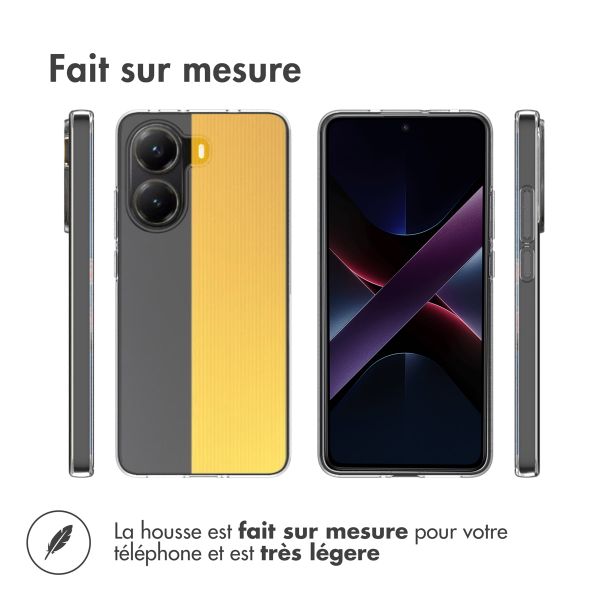 Accezz Coque Clear Xiaomi Poco X7 Pro - Transparent