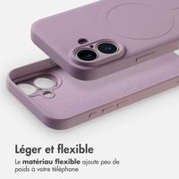 imoshion Coque Couleur avec MagSafe Apple iPhone 17 - Violet