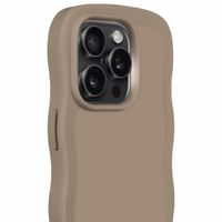 Holdit Coque Wavy Apple iPhone 14 Pro - Mocha Brown