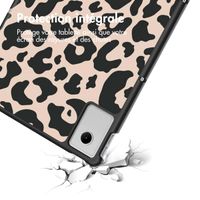 imoshion Coque tablette Design Trifold Lenovo Idea Tab Plus - Leopard