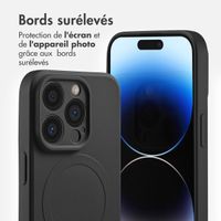 imoshion Coque Couleur avec MagSafe Apple iPhone 14 Pro - Noir