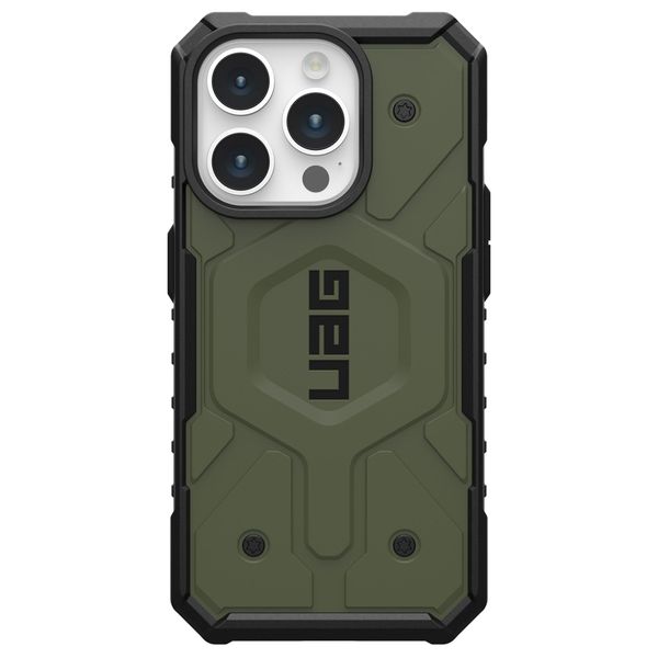 UAG Coque Pathfinder MagSafe iPhone 15 Pro - Olive Drab