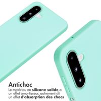 imoshion Coque en silicone avec cordon Samsung Galaxy A26 - Vert menthe