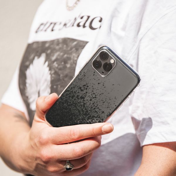 imoshion Coque Design Apple iPhone Xr - Splatter Black