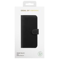 iDeal of Sweden Magnet Wallet+ Étui portefeuille Apple iPhone 15 - Black