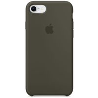 Apple Coque en silicone Apple iPhone SE (2022 / 2020) / 8 / 7 - Dark Olive