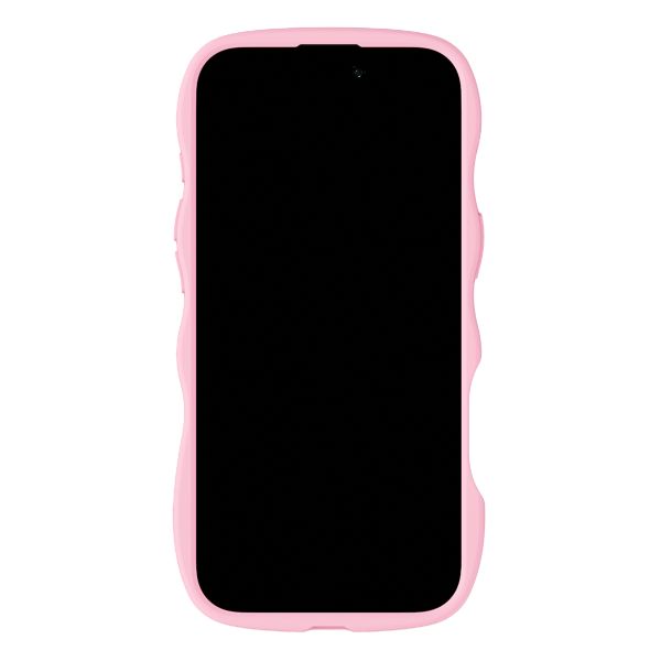 Holdit Coque Wavy Apple iPhone Air - Transparent / Pink