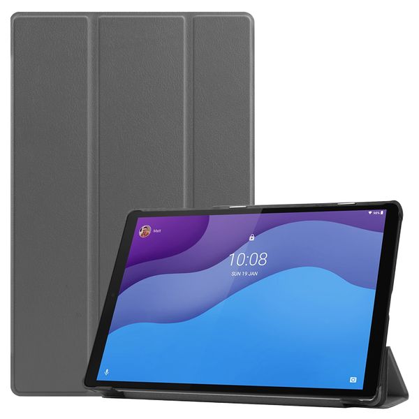 imoshion Coque tablette Trifold Lenovo Tab M10 HD (2nd gen) - Gris