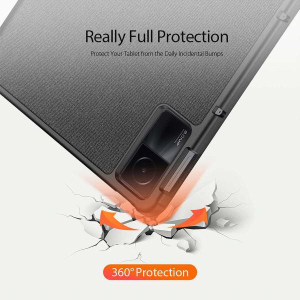 Dux Ducis Coque tablette Domo Xiaomi Redmi Pad - Noir