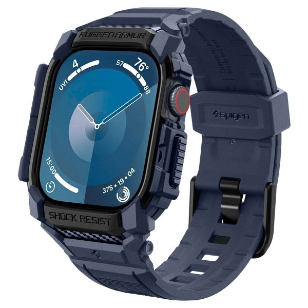 Spigen Coque Rugged Armor™ Pro Apple Watch 10 - 42 mm - Navy Blue