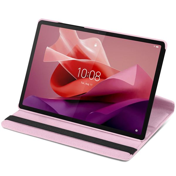 imoshion Coque tablette rotatif à 360° Lenovo Tab P12 - Rose