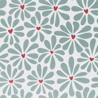 imoshion Coque Design Samsung Galaxy A56 - Bloom Love Sage Green