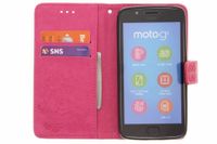 Etui de téléphone Fleurs de Trèfle Motorola Moto G5