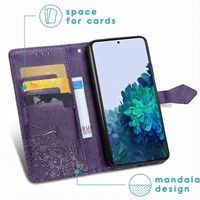 imoshion Etui de télephone Mandala Samsung Galaxy S22 - Violet