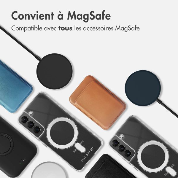 imoshion Coque arrière avec MagSafe Samsung Galaxy S22 - Transparent