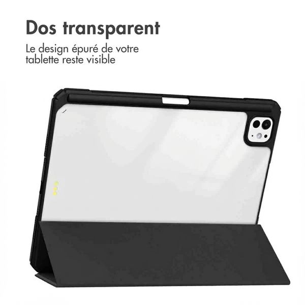 imoshion Coque tablette rigide Trifold Apple iPad Pro 11 (2024) M4 - Noir