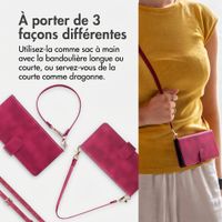 imoshion Etui de télephone portefeuille avec cordon Apple iPhone 17e / 16e - Rouge