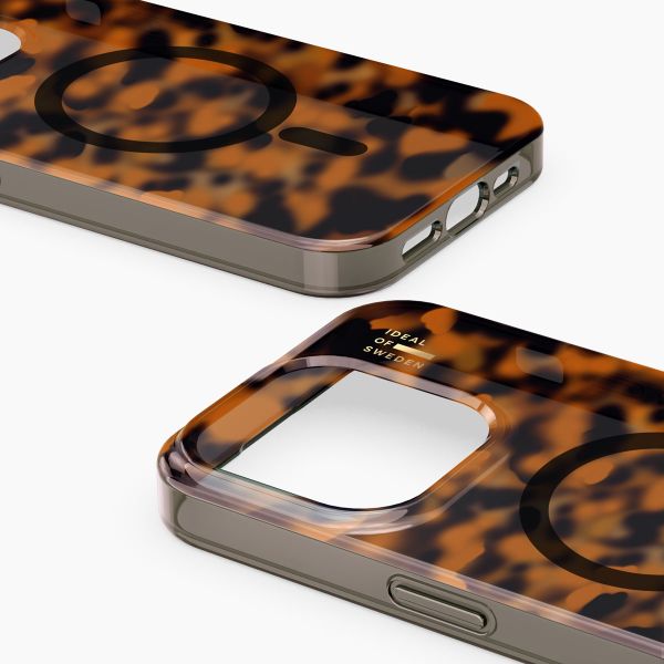 iDeal of Sweden Coque Clear MagSafe Apple iPhone 15 Pro - Tortoise