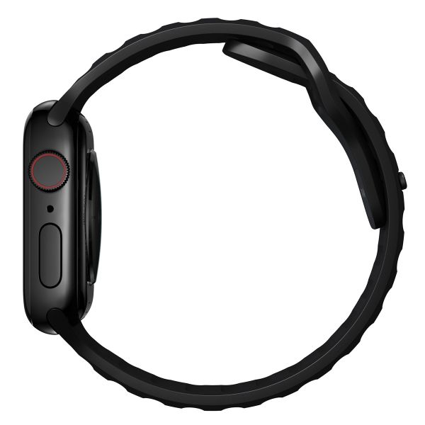 Nomad Bracelet Sport FKM Apple Watch Series 1 á 10 / SE / Ultra (2) (44/45/46/49 mm) - Noir