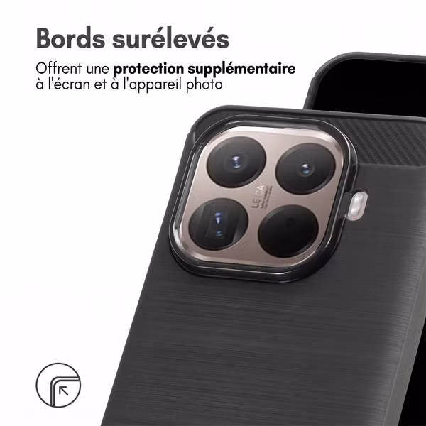 imoshion Coque Brushed Xiaomi 15T Pro - Noir