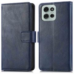 imoshion Étui de télephone portefeuille Motorola Moto G75 5G - Bleu foncé