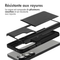 imoshion Coque arrière avec porte-cartes Samsung Galaxy S26 Ultra - Noir