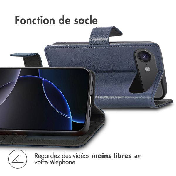 imoshion Étui de télephone portefeuille Apple iPhone Air - Bleu foncé