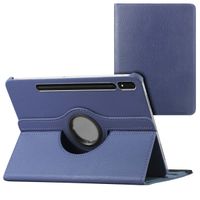 imoshion Coque tablette rotatif à 360° Samsung Galaxy Tab S6 - Bleu foncé