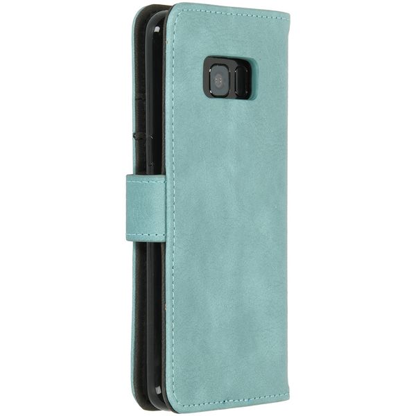 imoshion Étui de téléphone portefeuille Luxe Galaxy S8 - Bleu clair