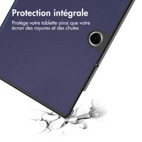 imoshion Coque tablette Trifold OnePlus Pad Lite - Bleu foncé