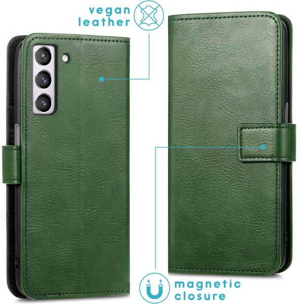 imoshion Étui de télephone portefeuille Samsung Galaxy S21 FE - Vert