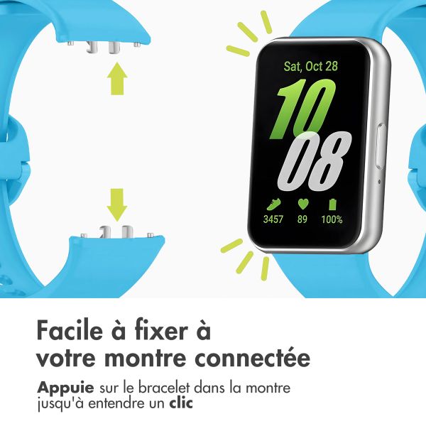 imoshion Bracelet en silicone Samsung Galaxy Fit 3 - Bleu clair