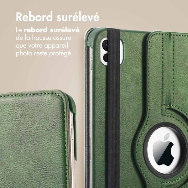 imoshion Coque tablette rotatif à 360° iPad 10 (2022) 10.9 pouces - Vert