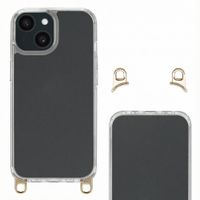 Selencia Coque arrière avec crochets amovibles Apple iPhone 15 - Transparent