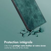 imoshion Étui de téléphone portefeuille Slim Motorola Moto G77 - Vert