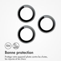 imoshion Protection d'objectif d'appareil photo (pack de 2) Apple iPhone 17 Pro / 17 Pro Max - Gris