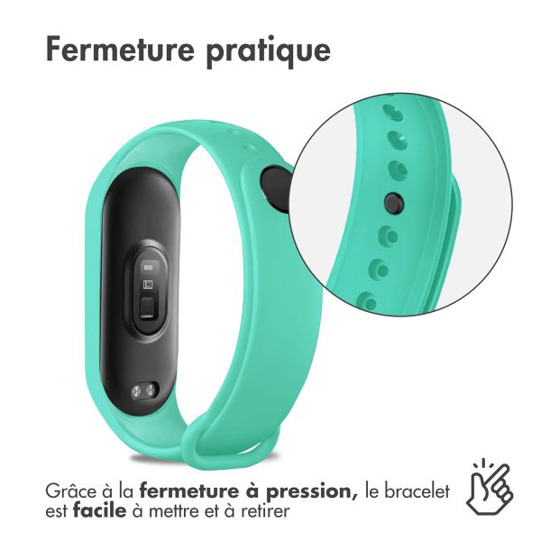 imoshion Bracelet sport en silicone Xiaomi Mi Band 7 - Vert menthe