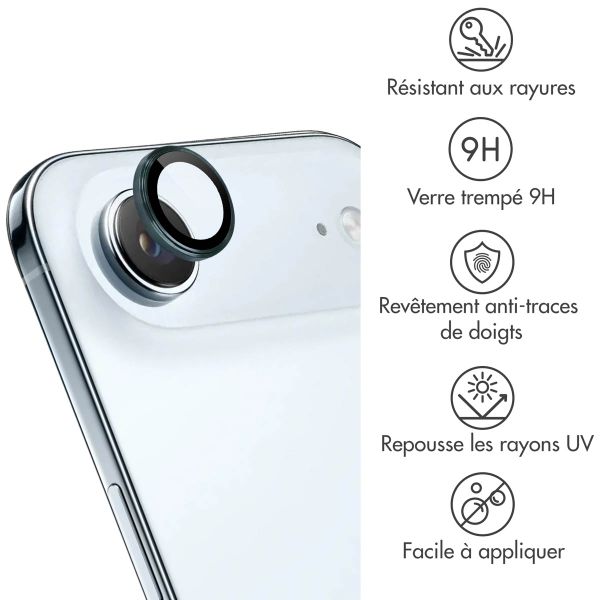 imoshion Protection d'objectif d'appareil photo (pack de 2) Apple iPhone Air - Bleu Gris