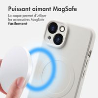 imoshion Coque Couleur avec MagSafe Apple iPhone 14 - Beige