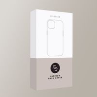 Selencia Coque arrière Croco avec MagSafe Apple iPhone 16 - Choco Brown