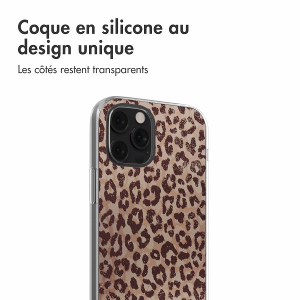 imoshion Coque design pour iPhone 12 (Pro) - Leopard Mood