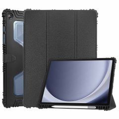 Accezz Coque tablette Rugged Trifold Samsung Galaxy Tab A9 Plus - Noir