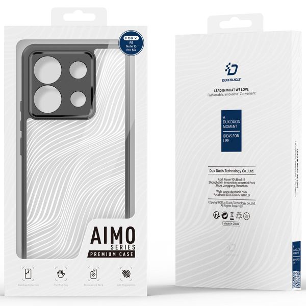 Dux Ducis Coque arrière Aimo Xiaomi Redmi Note 13 Pro (5G) / Poco X6 - Transparent