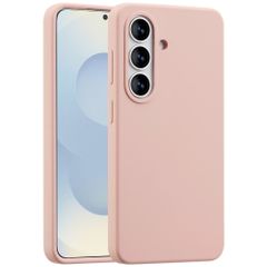 Accezz Coque Liquid Silicone avec MagSafe Samsung Galaxy S26 - Rose