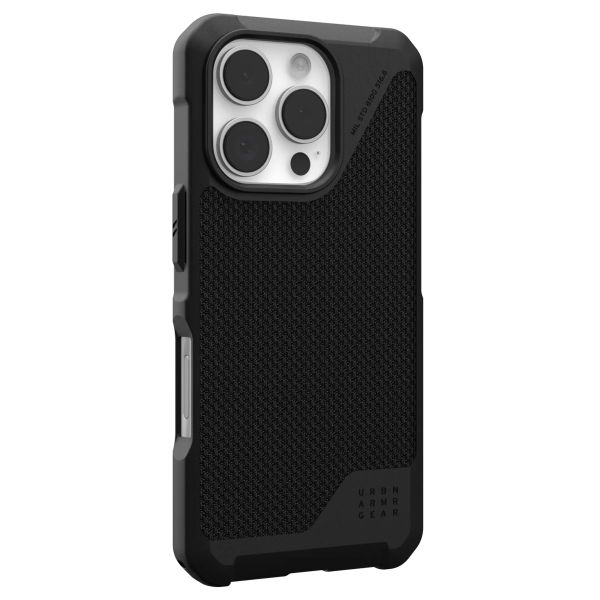 UAG Coque Metropolis LT MagSafe Apple iPhone 16 Pro - Kevlar Black