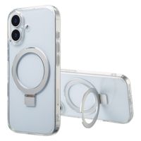 Accezz Coque Ring Stand avec MagSafe Apple iPhone 17 - Transparent