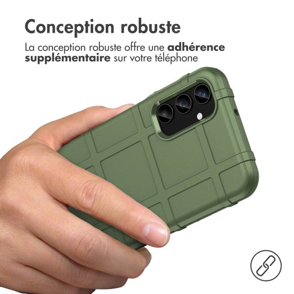 imoshion Coque Rugged Shield Samsung Galaxy A25 (5G) - Vert foncé