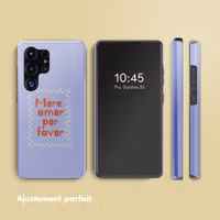 Selencia Coque arrière Vivid Samsung Galaxy S25 Ultra - More Amor